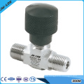 High pressure NPT threads needle valve for water